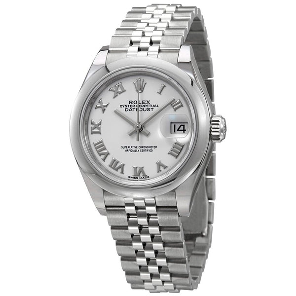 Rolex Lady Datejust Automatic White Dial Ladies Jubilee Watch #279160WRJ - Watches of America