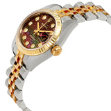 Rolex Lady Datejust Black Mother of Pearl Jubilee Diamond Automatic Watch #179173BKMJDJ - Watches of America #2