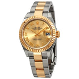 Rolex Lady Datejust Champagne Dial Ladies Steel and 18kt Yellow Gold Oyster Watch #279173CRO - Watches of America
