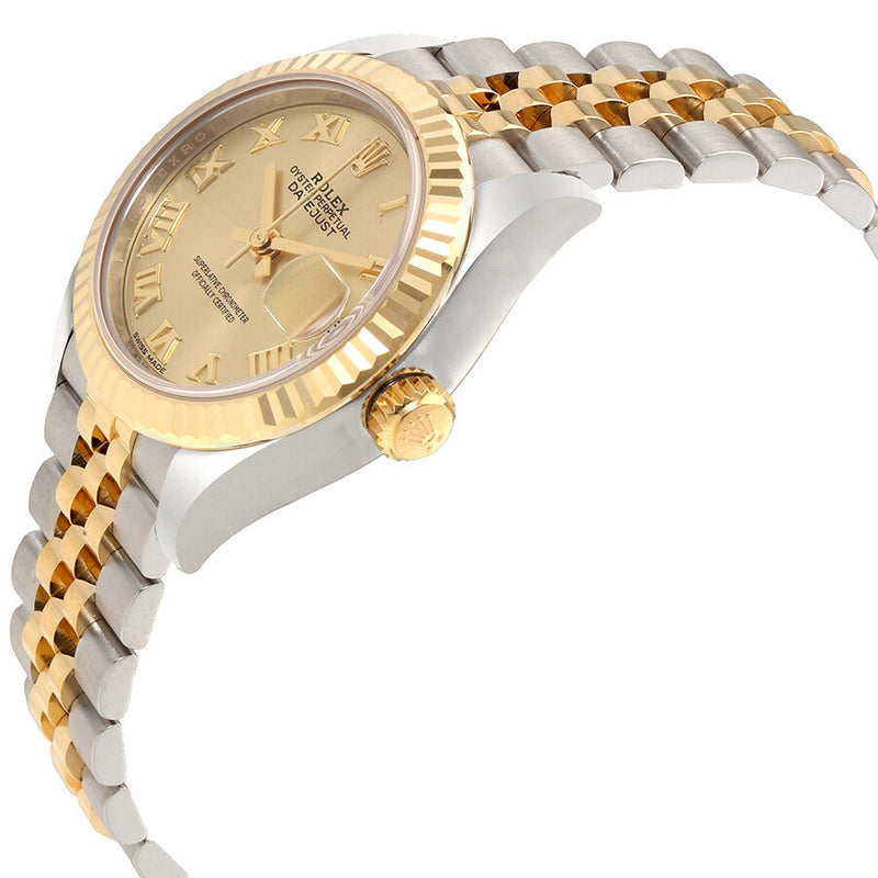 Rolex Lady Datejust Champagne Dial Steel and 18K Yellow Gold Ladies Watch #279173CRJ - Watches of America #2