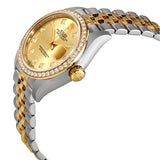 Rolex Lady Datejust Champagne Diamond Dial Automatic Watch #279383CDJ - Watches of America #2