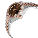 Rolex Lady Datejust Champagne Roman Diamond Dial Automatic Watch #279381CHRDJ - Watches of America #2