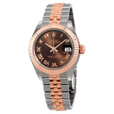 Rolex Lady Datejust Chocolate Dial Diamond Automatic Watch #279171CHRJ - Watches of America