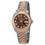 Rolex Lady Datejust Chocolate Diamond Dial Automatic Ladies Watch #279171CHDJ - Watches of America