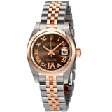 Rolex Lady Datejust Chocolate Diamond Dial Automatic Watch #179161CHRDJ - Watches of America