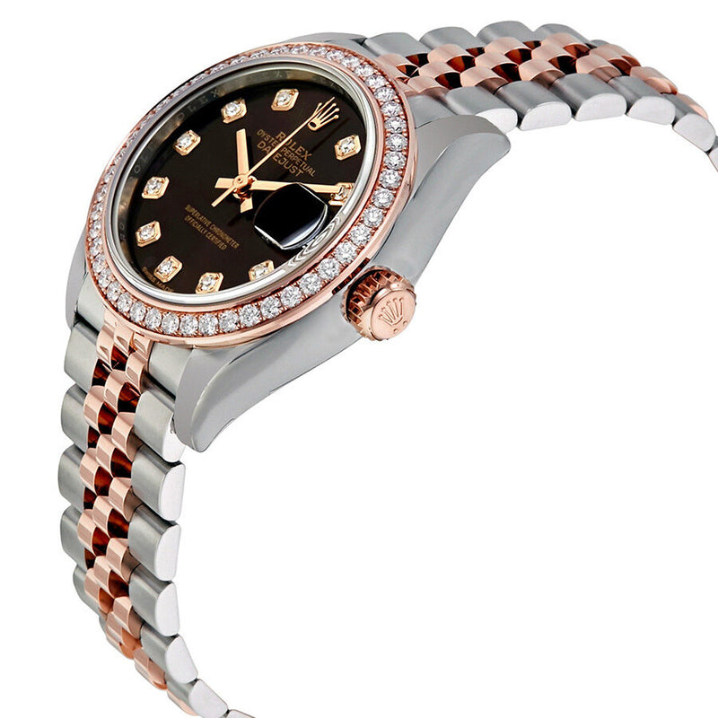Rolex Lady Datejust Chocolate Diamond Dial Automatic Watch #279381CHDJ - Watches of America #2