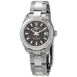 Rolex Lady Datejust Dark Grey Dial Automatic Ladies Oyster Watch #279174GYSO - Watches of America