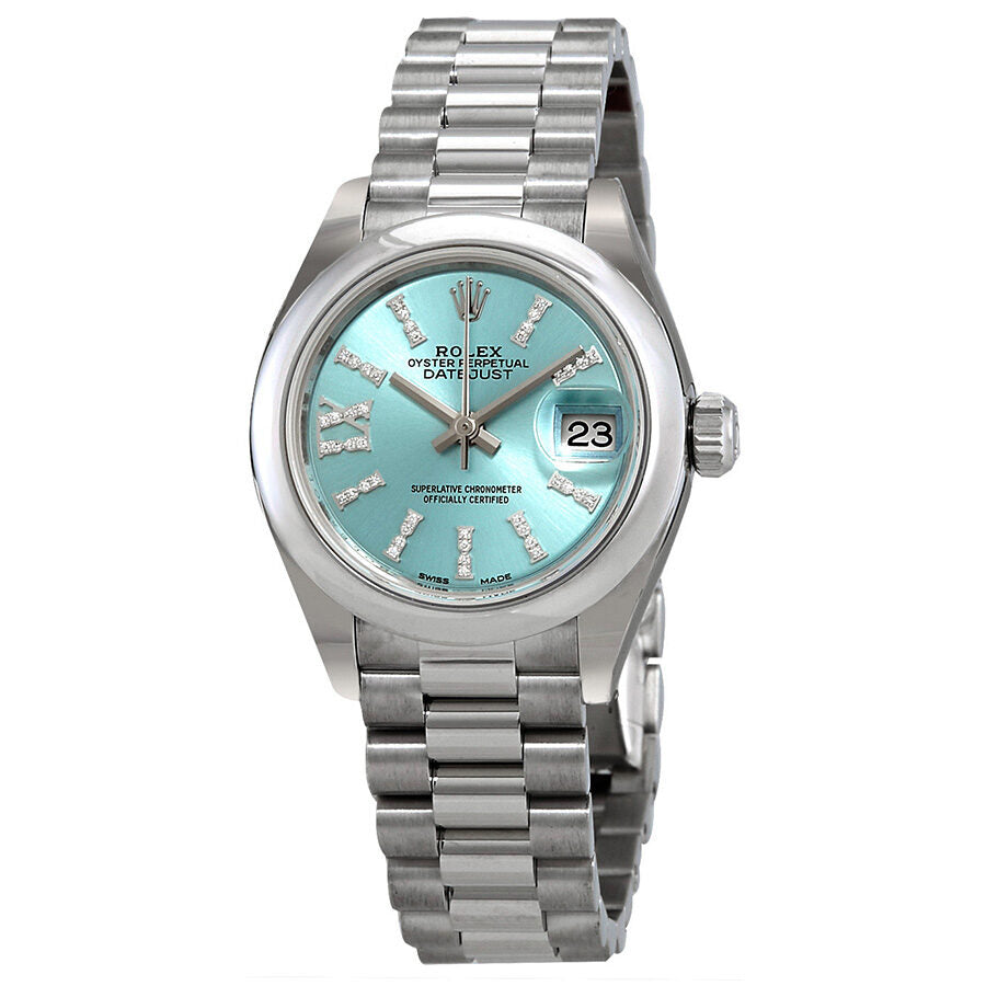 Rolex ice sale blue datejust