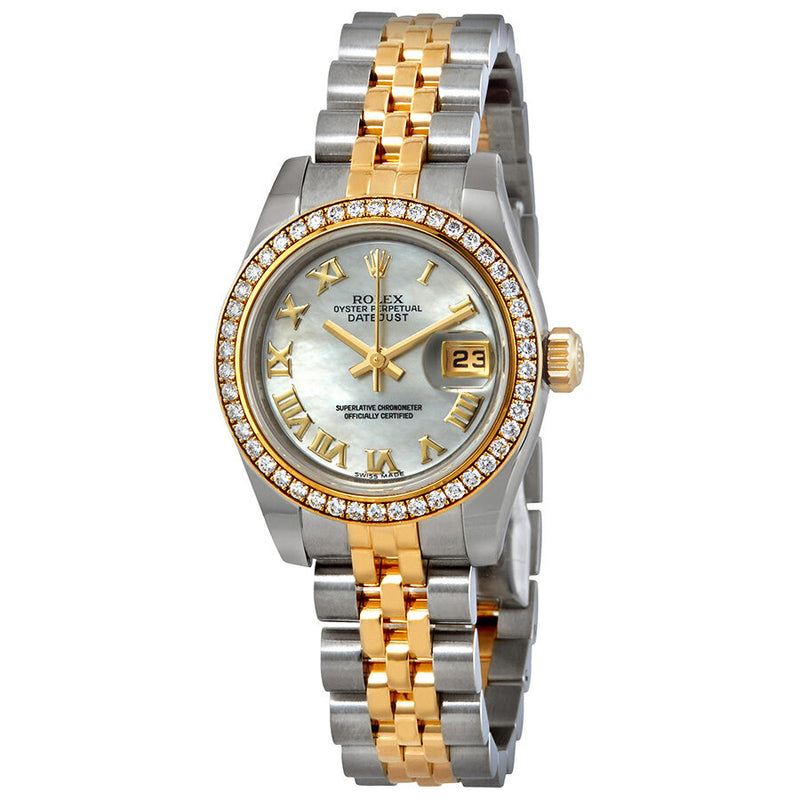 Rolex Lady Datejust Mother of Pearl Dial Automatic Watch #179383MRJ - Watches of America
