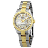 Rolex Lady Datejust Mother of Pearl Diamond Steel and 18K Yellow Gold Oyster Watch #279173MDO - Watches of America