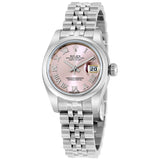 Rolex Lady Datejust Pink Dial Jubilee Automatic Watch #179160PRJ - Watches of America