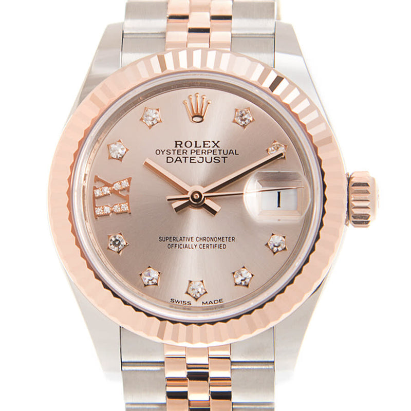 Rolex LADY DATEJUST Pink Dial Unisex Watch #279171PKDJ - Watches of America #2