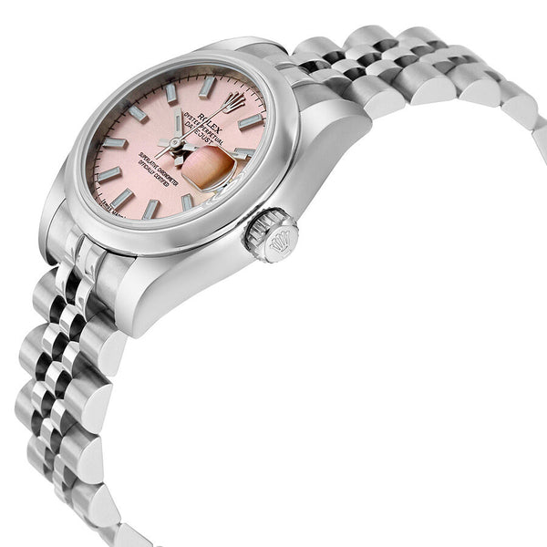 Rolex Lady Datejust Pink Roman Dial Jubilee Automatic Watch #179160PSJ - Watches of America #2