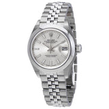 Rolex Lady-Datejust Silver Dial Automatic Ladies Jubilee Watch #279160SSJ - Watches of America