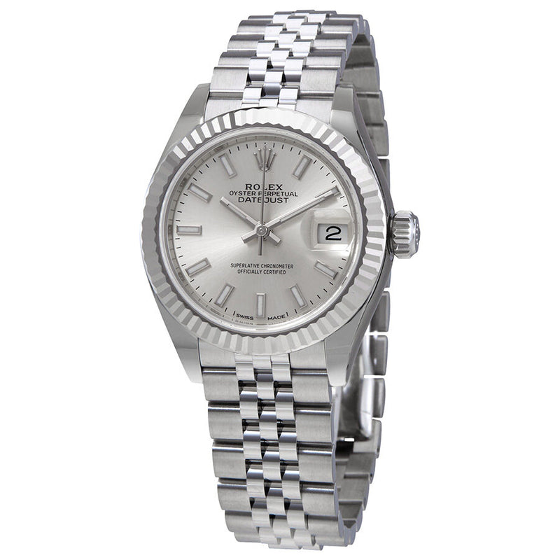 Rolex Lady-Datejust Silver Dial Automatic Ladies Jubilee Watch #279174SSJ - Watches of America