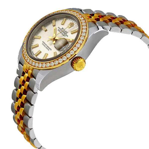 Rolex Lady-Datejust Silver Dial Ladies Steel and 18kt Yellow Gold Jubilee Watch #279383SSJ - Watches of America #2