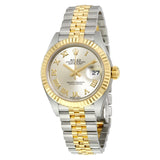 Rolex Lady Datejust Silver Dial Steel and 18K Yellow Gold Jubilee Watch #279173SRJ - Watches of America