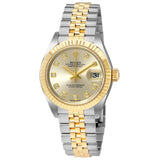Rolex Lady Datejust Silver Dial Steel and 18K Yellow Gold Ladies Watch 279173#279173SDJ - Watches of America
