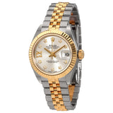 Rolex Lady-Datejust Silver Diamond Dial Automatic Ladies Watch #279173SDRJ - Watches of America