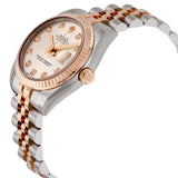 Rolex Lady Datejust Silver Diamond Dial Steel and 18K Everose Gold Jubilee Watch #178271SDJ - Watches of America #2