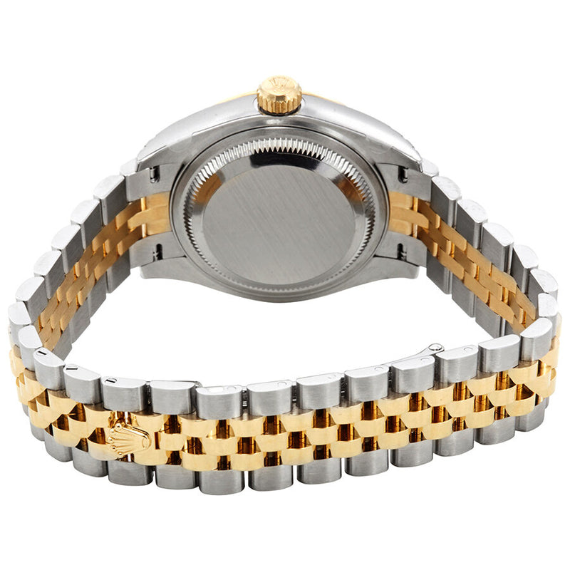Rolex Lady-Datejust White Dial Automatic Ladies 18kt Yellow Gold and Steel Jubilee Watch #279163WRJ - Watches of America #3