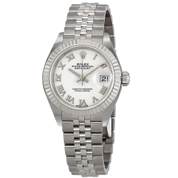 Rolex Lady-Datejust White Dial Automatic Ladies Jubilee Watch #279174WRJ - Watches of America