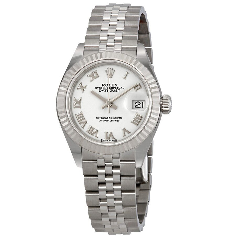 Rolex Lady-Datejust White Dial Automatic Ladies Jubilee Watch #279174WRJ - Watches of America