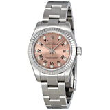 Rolex Lady Oyster Perpetual Pink Dial Stainless Steel Automatic Ladies Watch #176234PRDP - Watches of America