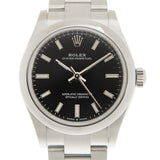 Rolex Oyster Perpetual 31 Automatic Black Dial Ladies Watch #277200BKSO - Watches of America