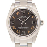 Rolex Oyster Perpetual 31 Dark Grey Dial Ladies Watch #177200 BRRO - Watches of America