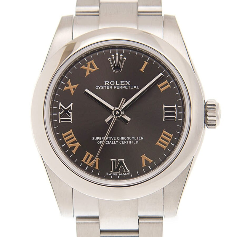 Rolex Oyster Perpetual 31 Dark Grey Dial Ladies Watch #177200 BRRO - Watches of America #2