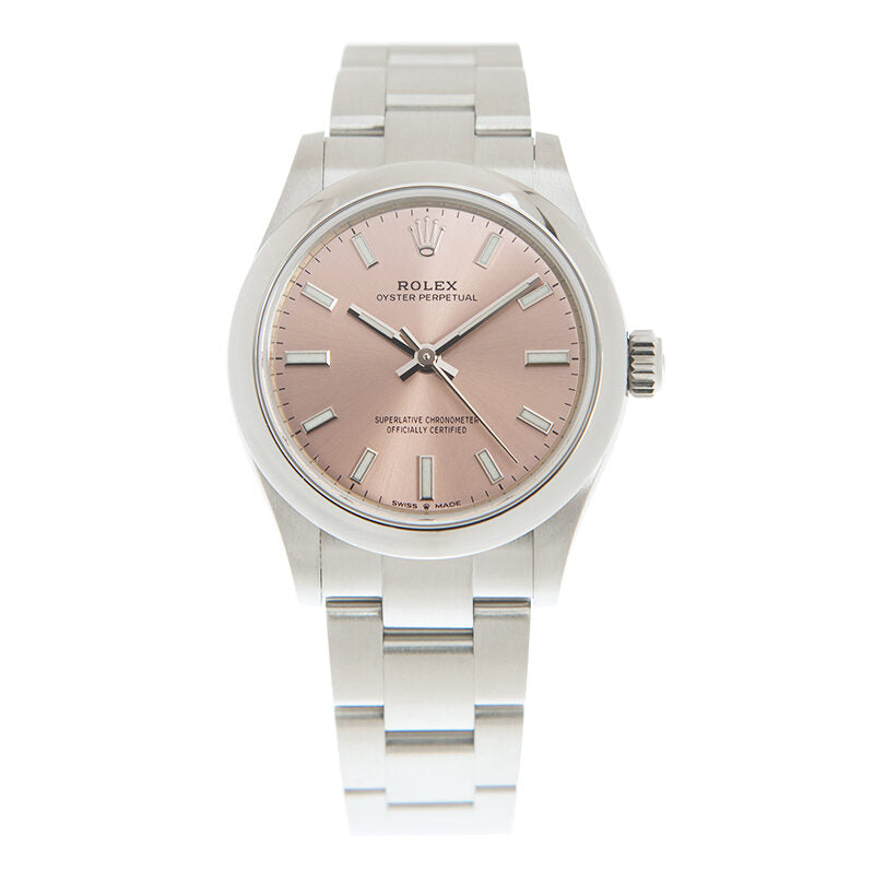 Rolex Oyster Perpetual 31 Automatic Pink Dial Ladies Watch #277200PKSO - Watches of America #2
