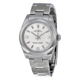 Rolex Oyster Perpetual 31 mm Silver Dial Stainless Steel Bracelet Automatic Ladies Watch #177200SAPSO - Watches of America