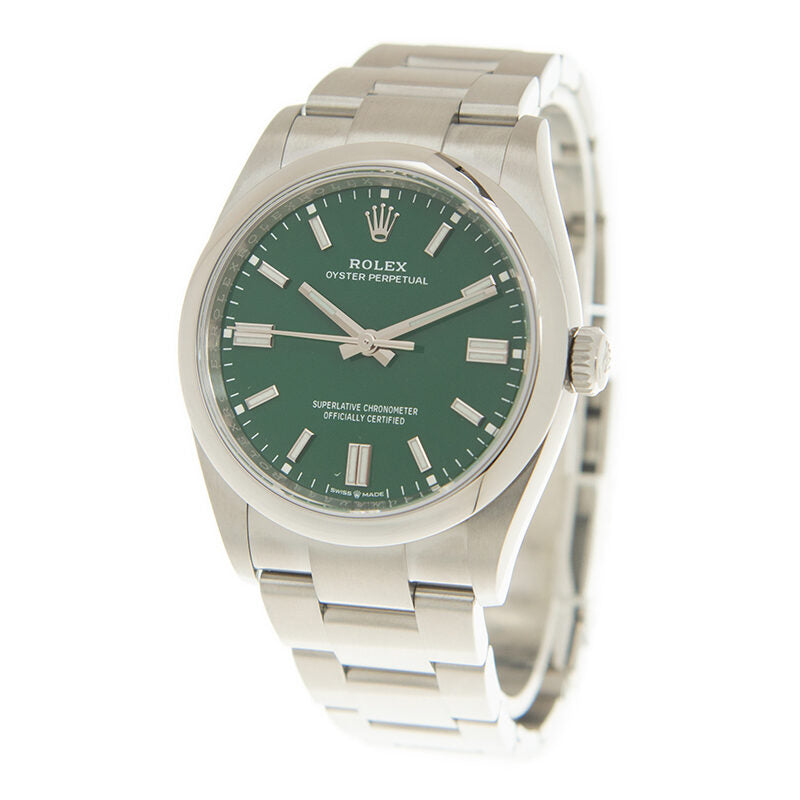 Rolex Oyster Perpetual 36 Automatic Green Dial Watch #126000GNSO - Watches of America #3