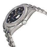 Rolex Oyster Perpetual 36 mm Black Dial Stainless Steel Jubilee Bracelet Automatic Men's Watch #116234BKDJ - Watches of America #2
