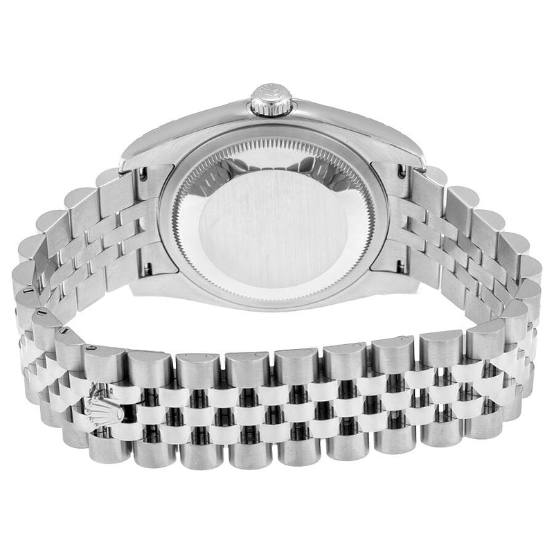 Rolex Oyster Perpetual 36 mm Black Dial Stainless Steel Jubilee Bracelet Automatic Men's Watch #116234BKJDJ - Watches of America #3