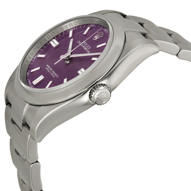 Rolex Oyster Perpetual 36 mm Purple Dial Stainless Steel Bracelet