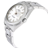 Rolex Oyster Perpetual Date 34 White Dial Stainless Steel Bracelet Automatic Men's Watch #115200WSO - Watches of America #2