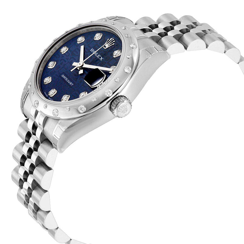 Rolex Oyster Perpetual Datejust 31 Blue Dial Stainless Steel Jubilee Bracelet Automatic Ladies Watch 178344BLJDJ#X178344BLJDJ - Watches of America #2