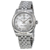 Rolex Oyster Perpetual Datejust 31 Mother of Pearl Dial Stainless Steel Jubilee Bracelet Automatic Ladies Watch #178344MRDJ - Watches of America