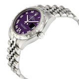 Rolex Oyster Perpetual Datejust 31 Purple Dial Stainless Steel Jubilee Bracelet Automatic Ladies Watch #178344PRDJ - Watches of America #2