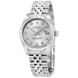 Rolex Oyster Perpetual Datejust 31 Silver Dial Stainless Steel Jubilee Bracelet Automatic Ladies Watch #178344SDJ - Watches of America