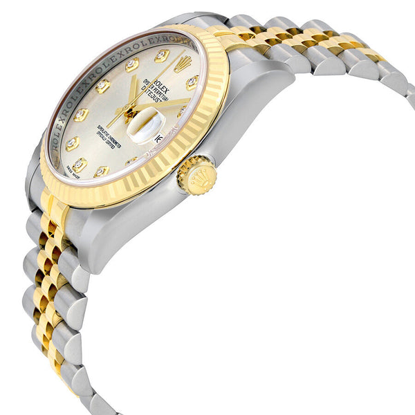 Rolex Oyster Perpetual Datejust 36 Automatic Silver Dial Stainless Steel and 18kt Yellow Gold Jubilee Bracelet Men's Watch 116233SDJ #116233-SDJ - Watches of America #2