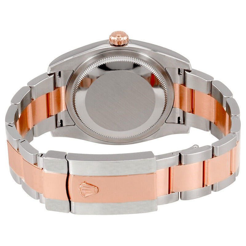 Rolex Oyster Perpetual Datejust 36 Black Dial Stainless Steel and 18K Everose Gold Bracelet Automatic Men's Watch #116231BKDO - Watches of America #3