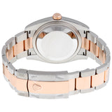 Rolex Oyster Perpetual Datejust 36 Black Dial Stainless Steel and 18K Everose Gold Bracelet Automatic Men's Watch #116231BKRO - Watches of America #3