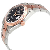 Rolex Oyster Perpetual Datejust 36 Black Dial Stainless Steel and 18K Everose Gold Bracelet Automatic Men's Watch #116231BKSO - Watches of America #2