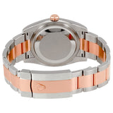 Rolex Oyster Perpetual Datejust 36 Black Dial Stainless Steel and 18K Everose Gold Bracelet Automatic Men's Watch #116231BKSO - Watches of America #3
