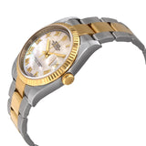 Rolex Oyster Perpetual Datejust 36 Mother of Pearl Dial Stainless Steel and 18K Yellow Gold Bracelet Automatic Men's Watch #116233MRO - Watches of America #2