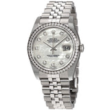 Rolex Oyster Perpetual Datejust 36 Mother of Pearl Dial Stainless Steel Jubilee Bracelet Automatic Ladies Watch #116244MDJ - Watches of America