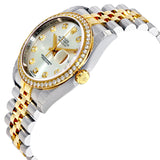 Rolex Oyster Perpetual Datejust 36 Silver Dial Stainless Steel and 18K Yellow Gold Jubilee Bracelet Automatic Ladies Watch #116243SDJ - Watches of America #2